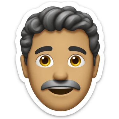 Dedo pulgar arriba. sticker