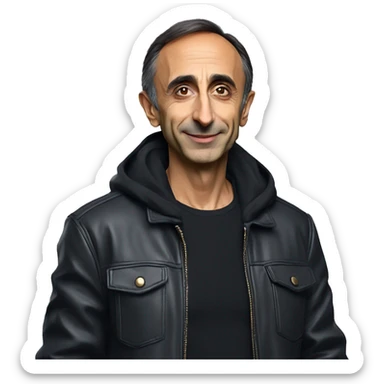 eric zemmour qui est heureux  sticker