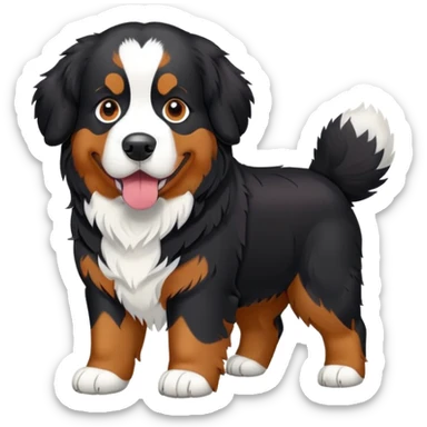 bernese mountain dog  sticker