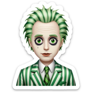 Beetlejuice sticker