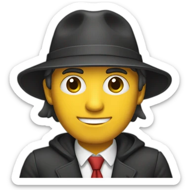 abogado asombrado sticker