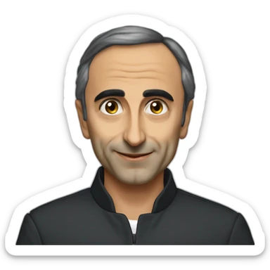 Eric Zemmour Convertie musulmans sticker