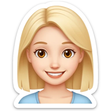 Cô gái dễ thương  sticker