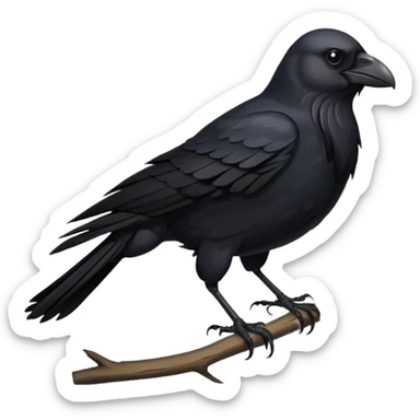 a full Crow sticker