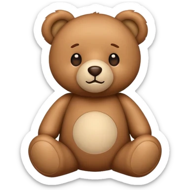 teddy bear sticker