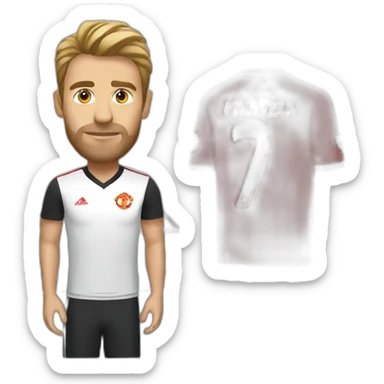 Manchester-United-Fan-Fridge sticker