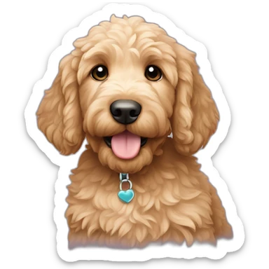 goldendoodle-puppy sticker
