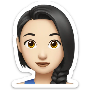 Sara liu Chinese singer sticker