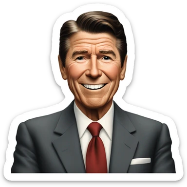 Ronald Reagan sticker