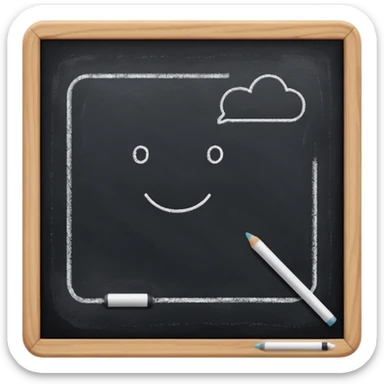 School Chalkboard sticker