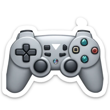 a grey diamond playstation controller sticker