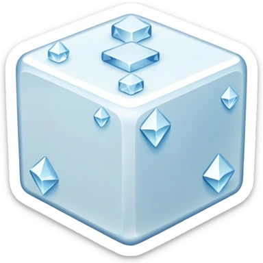 sugar 1 block sticker