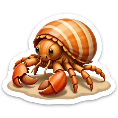 Hermit Crab sticker