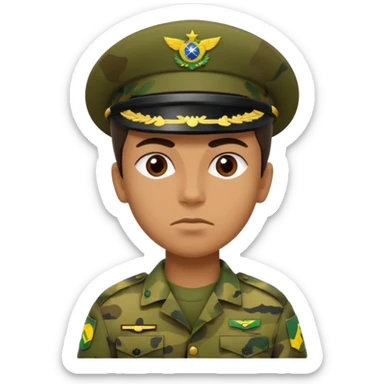Soldado do Exército Brasileiro sticker