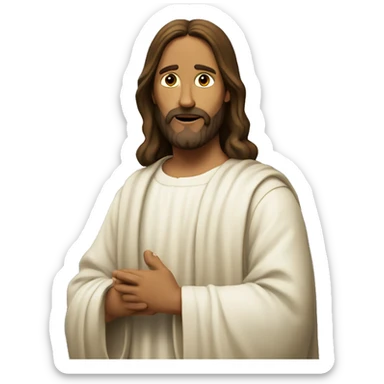 Jesus sticker