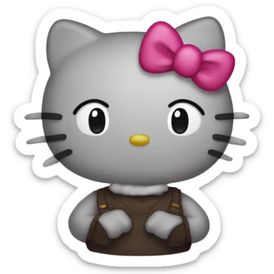 Hello kitty  sticker