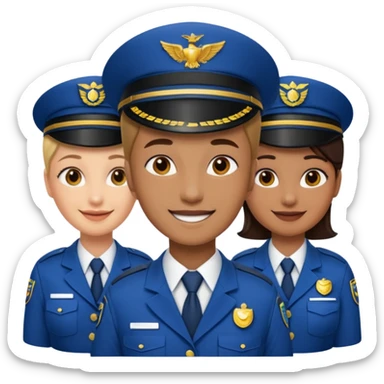 AIRPORT STAFF sticker