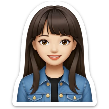 Lalisa emojisi sticker
