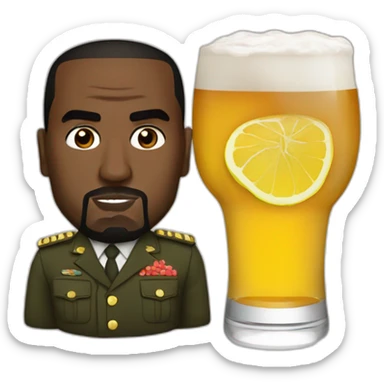 Kanye West and Atatürk drink rakı sticker