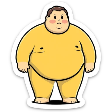 Big fat fatty sticker