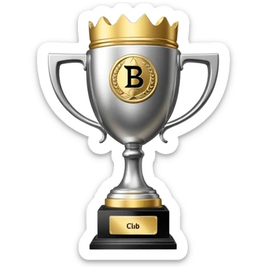 BBC club trophy sticker