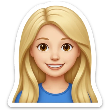 Slim thick white girl sticker