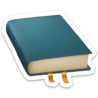 Book with face sticker