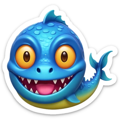 Luca sea monster sticker
