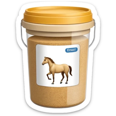 horse supplement sticker