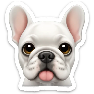 French bulldog  sticker