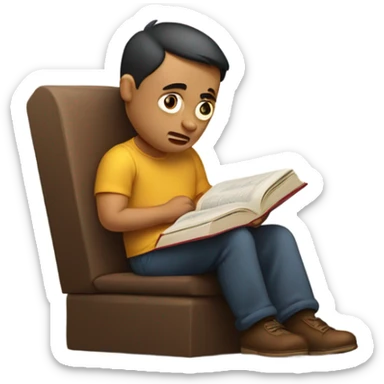 In trouble with a book sticker