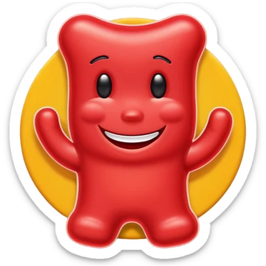 sour patch bonhomme sticker