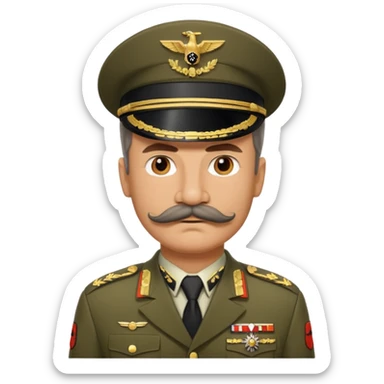 German Military General sticker