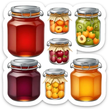 Jam Jars sticker