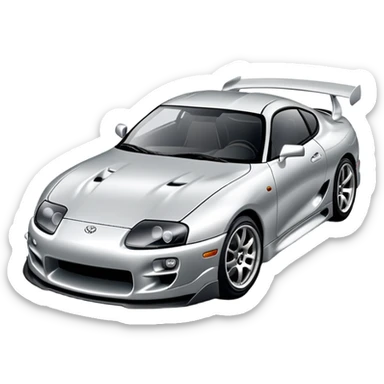 Toyota Supra MK4 car sticker