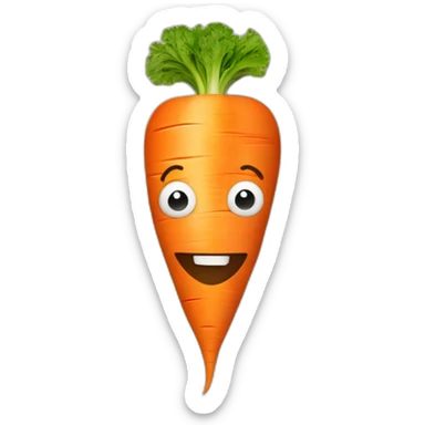 rapped carrot salad in a plate sticker