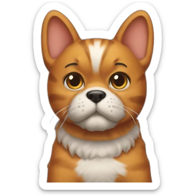 Garfield sur plutôt le chien sticker