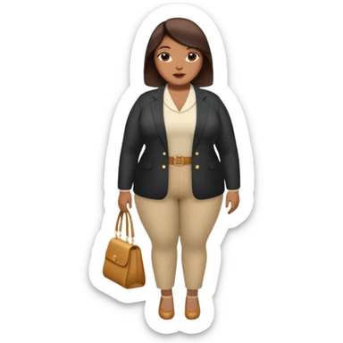 Prohibido gorda sticker