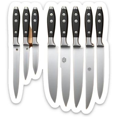 knife set sticker