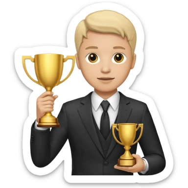 billionaire trophy sticker