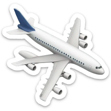airplane  sticker
