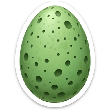 dino egg sticker