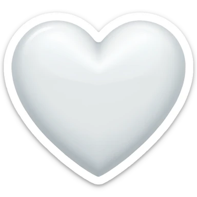 белое сердце

 sticker
