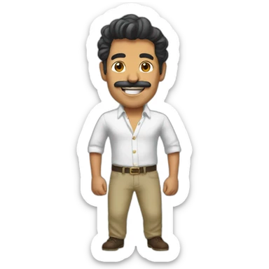 El moreno baila sticker