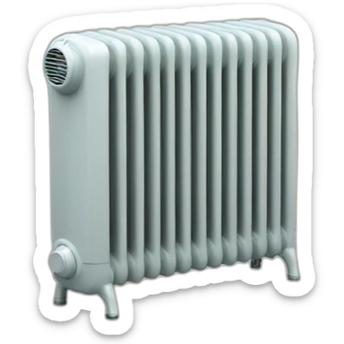 Radiator sticker