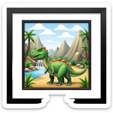 dinosaur Museum sticker