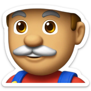 mario bross chiquito sticker