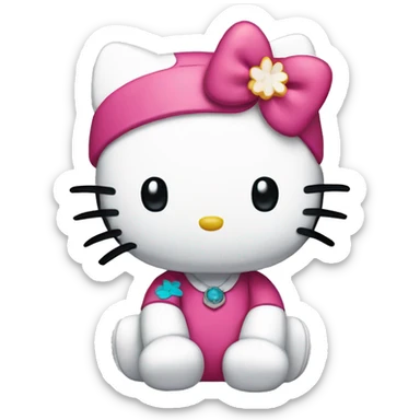 Hello-kitty hello-kitty sticker