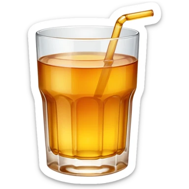 Apple juice sticker