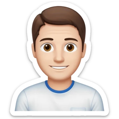 Kjekk mann (lys i huden) som har pynta seg. Har på seg Jeans  og håret skal være  midtskill og fargen på håret er brunt. Litt øyevipper men ikke mye og litt mørke brun. Skal se HOT Å SEXY UT smile mer!!! Ca 20 år gammel. HVIT T-SKJORTE sticker